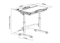 Комплект парта Freesia Grey и кресло Paeonia Grey с подлокотниками + лампа в подарок - фото 10975
