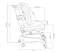 Детское кресло Bunias Grey Cubby с подлокотниками + чехол в подарок - фото 11075