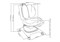 Детское эргономичное кресло Cubby Arnica Grey с подлокотниками и подставкой для ног + чехол в подарок - фото 4509