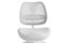 Детское эргономичное кресло Agosto Grey Cubby с подлокотниками и подставкой для ног - фото 4703