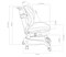 Комплект стол-трансформер Fundesk Sentire Grey + кресло Adonis Grey Cubby + серый чехол в подарок - фото 4739