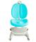 Комплект стол-трансформер Fundesk Sentire Blue + эргономичное кресло Cubby Arnica Grey + голубой чехол в подарок! - фото 7189