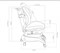 Детское кресло Adonis Grey Cubby с подлокотниками + чехол в подарок - фото 7630