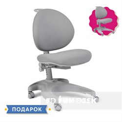 Детское кресло FunDesk Cielo Grey с подставкой для ног + чехол в подарок 222408 - фото 12261