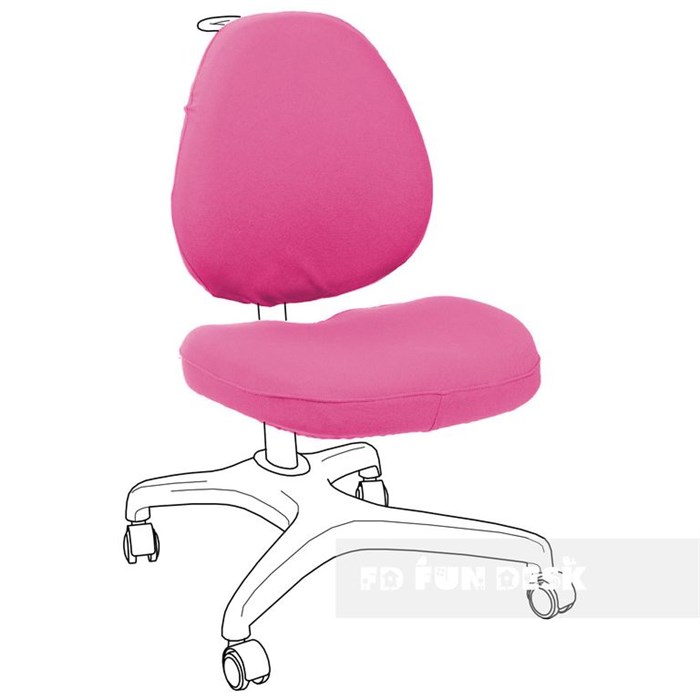 Чехол для кресла Bello I pink - фото 5206