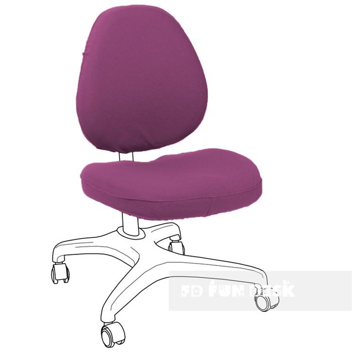 Чехол для кресла Bello I purple - фото 5217