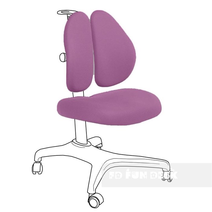 Чехол для кресла Bello II violet - фото 5319