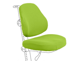 Чехол для кресла FunDesk (зеленый ,оранжевый,розовый,голубой,серый ) - фото 7490