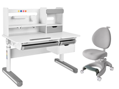 Комплект парта Sentire Grey + кресло Cielo Grey 222791