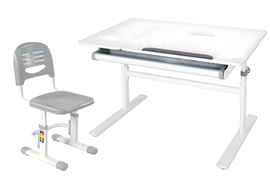 Комплект парта Colore Grey (new) + стул SST3 Grey 250786