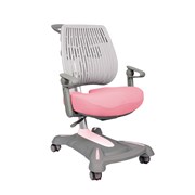 Детское эргономичное кресло Contento Grey/Pink/Blue Fundesk
