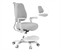Комплект парта Freesia Grey и кресло Paeonia Grey с подлокотниками + лампа в подарок - фото 10978