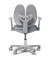 Комплект парта Freesia Grey и кресло Mente Grey с подлокотниками + лампа в подарок - фото 11030