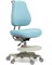 Детское эргономичное кресло Cubby Paeonia Grey/Blue + чехол в подарок - фото 11216