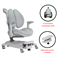 Комплект парта Colore Grey (new) + кресло Arnica Grey Cubby с подлокотниками и подставкой для ног - фото 11400