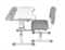 Комплект парта + стул трансформеры Capri Grey (new) Cubby (c лампой, подставкой и чехлом) - фото 11502
