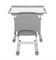 Комплект парта + стул трансформеры Capri Grey (new) Cubby (c лампой, подставкой и чехлом) - фото 11507