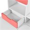 Комплект парта Sentire pink+ кресло Cielo Grey с розовым чехлом (серый чехол в подарок) - копия 2382 - фото 13905