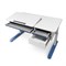 Комплект Fundesk Grande Blue  + кресло Cielo grey с голубым чехлом (серый чехол в подарок) 251085 - фото 13939