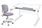 Комплект парта Colore Grey (new) + кресло LST9 Grey 250868
