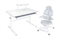 Комплект Cubby Tulipa Grey + кресло FunDesk Estate Grey II 251140