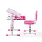 Комплект парта и стул-трансформеры FunDesk Sole Pink - фото 5192