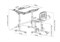 Комплект Cubby парта и стул-трансформеры Botero - фото 5910