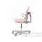 Комплект стол-трансформер Fundesk Fiore Pink+ эргономичное кресло Fundesk Mente Pink c подлокотниками - фото 6496
