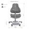 Комплект Ballare Grey FunDesk + Кресло Bravo Grey + чехол для кресла в подарок - фото 8291