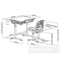 Комплект парта + стул трансформеры Piccolino III Grey FunDesk - фото 9005